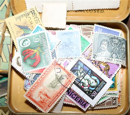 STAMPS, QE II 1953-1978 Coronation Anniversary collection, (2 vols), 1977 Silver Jubilee Souvenir album, loose & sundries(-)